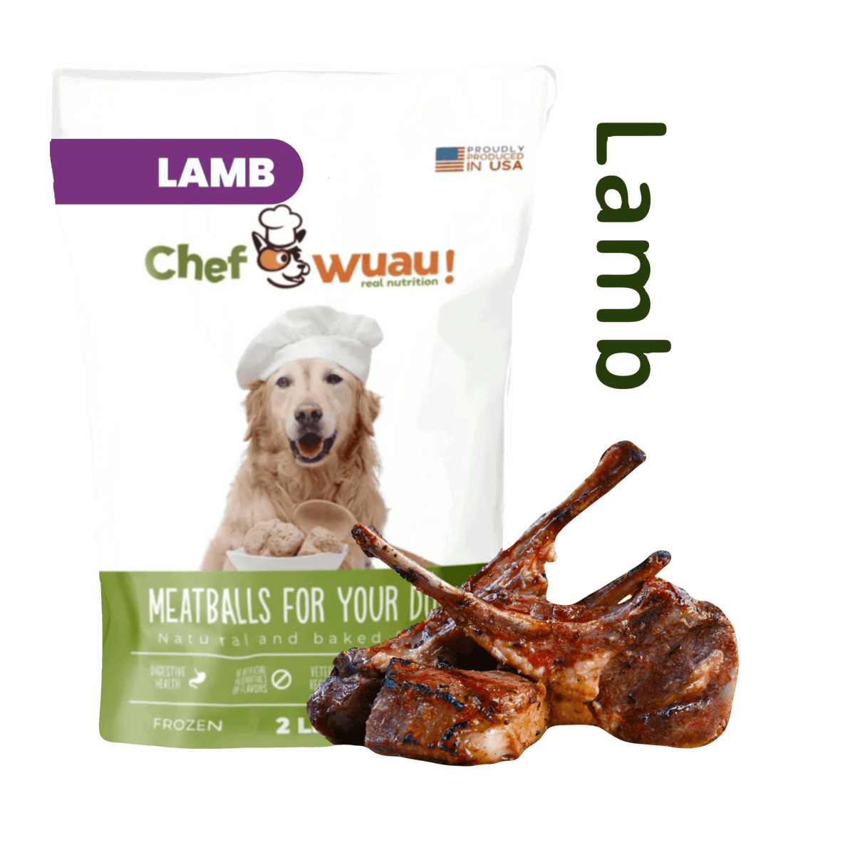 Lamb Meatballs CHEF WUAU! REAL NUTRITION