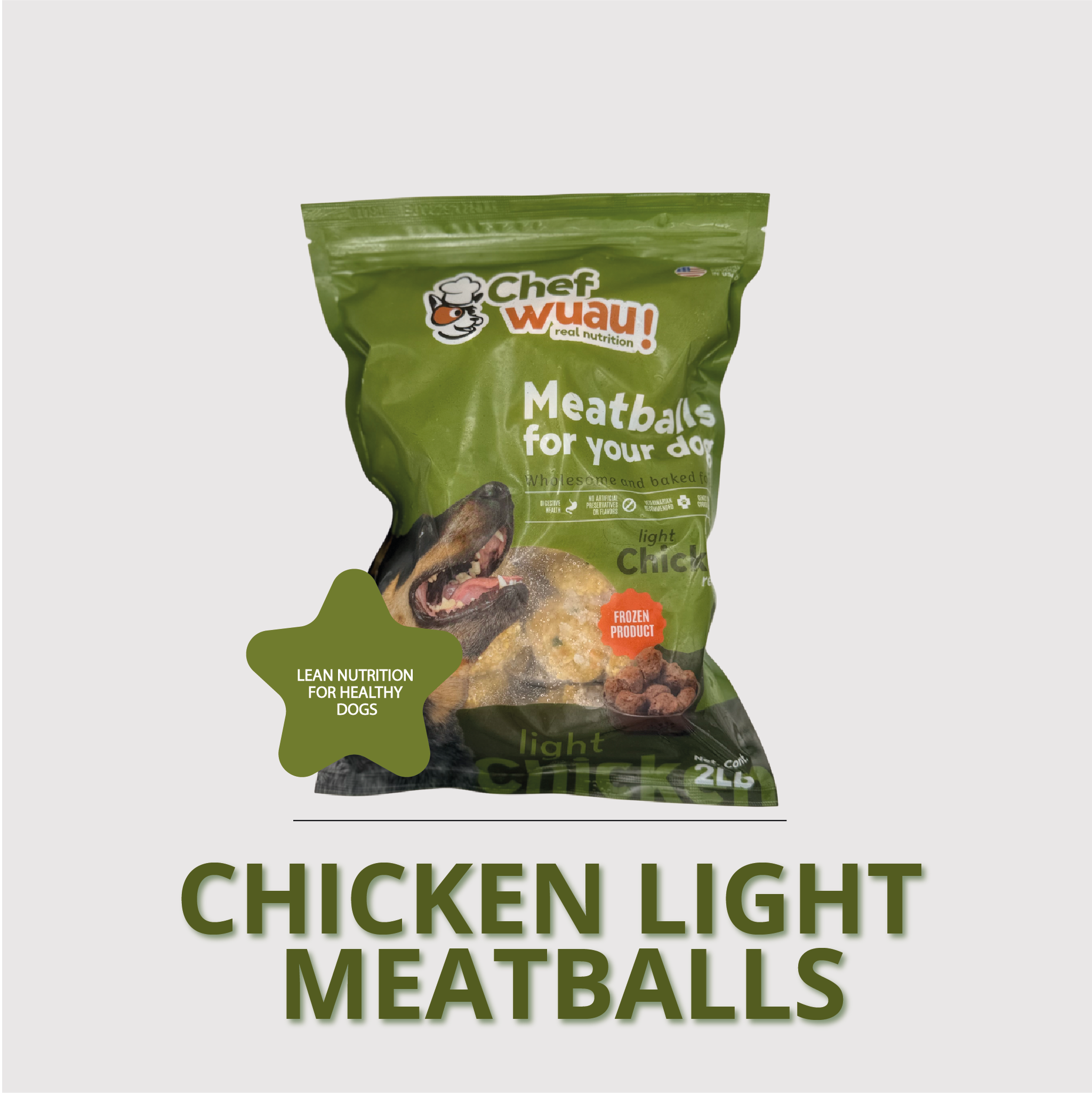 Low Fat Chicken Meatballs for Dogs | Chef Wuau Miami – CHEF WUAU!