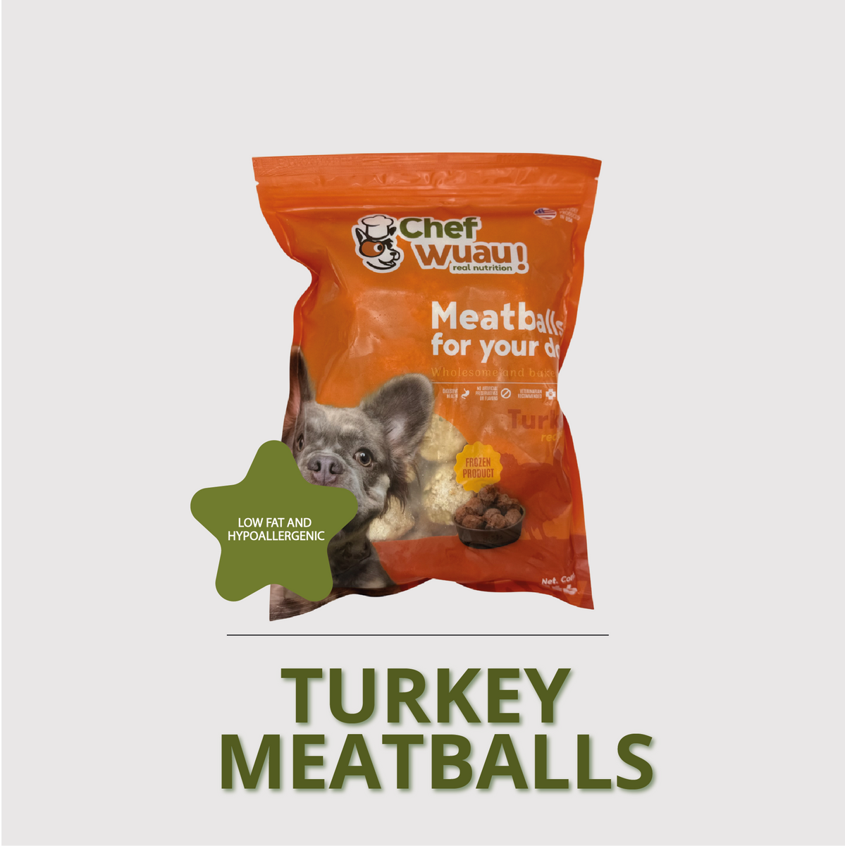 Sensitive Meatballs Turkey Meatballs for Sensitive Dogs | Chef Wuau Miami – CHEF WUAU!
